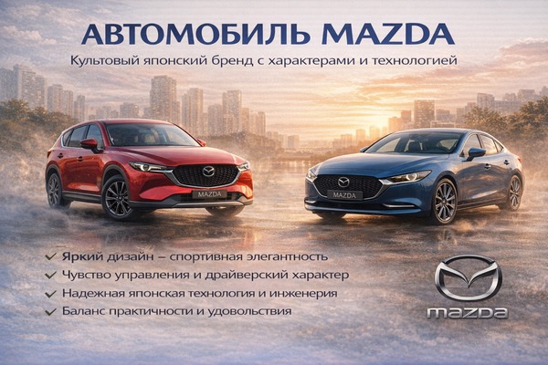 Автомобиль Mazda: особенности марки, технологии, модельный подход и характер вождения