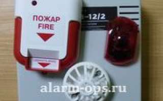Автоматические установки пожарной сигнализации нормативный документ